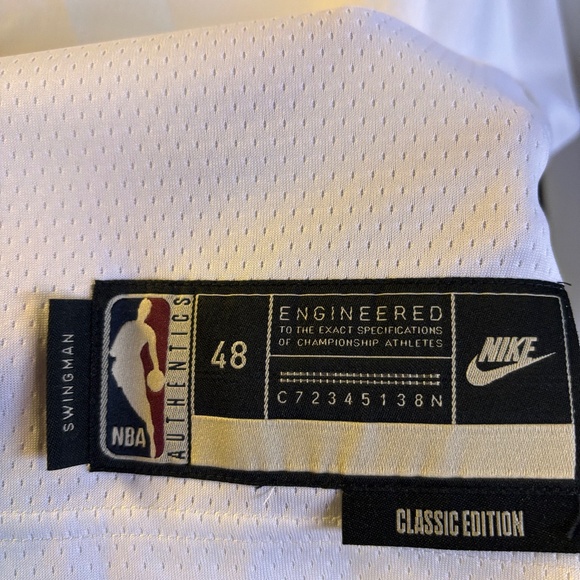 New mens large authentic Hardwood Classics Los Angeles Lakers basketball jersey - Picture 2 of 6